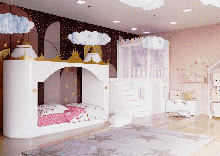 ide dekorasi kamar tidur anak perempuan (kidsbedroomideas.eu)