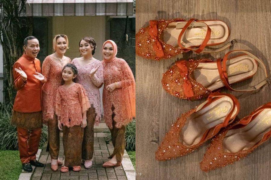 Busana dan makeup keluarga Ayu Ting Ting. (instagram.com/brideseries)