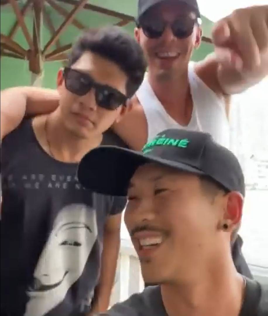 Iko Uwais dan Lewis Tan (instagram.com/lewistanofficial)