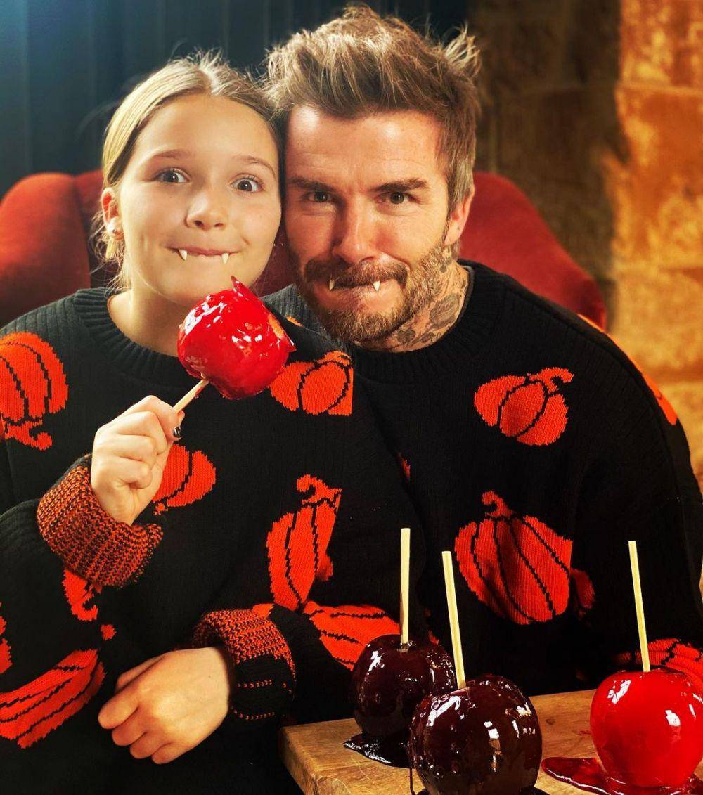 potret Beckham dan Harper (instagram.com/davidbeckham)