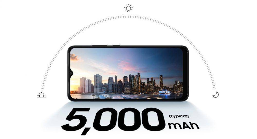 baterai 5.000 mAh Samsung Galaxy A03 (samsung.com)