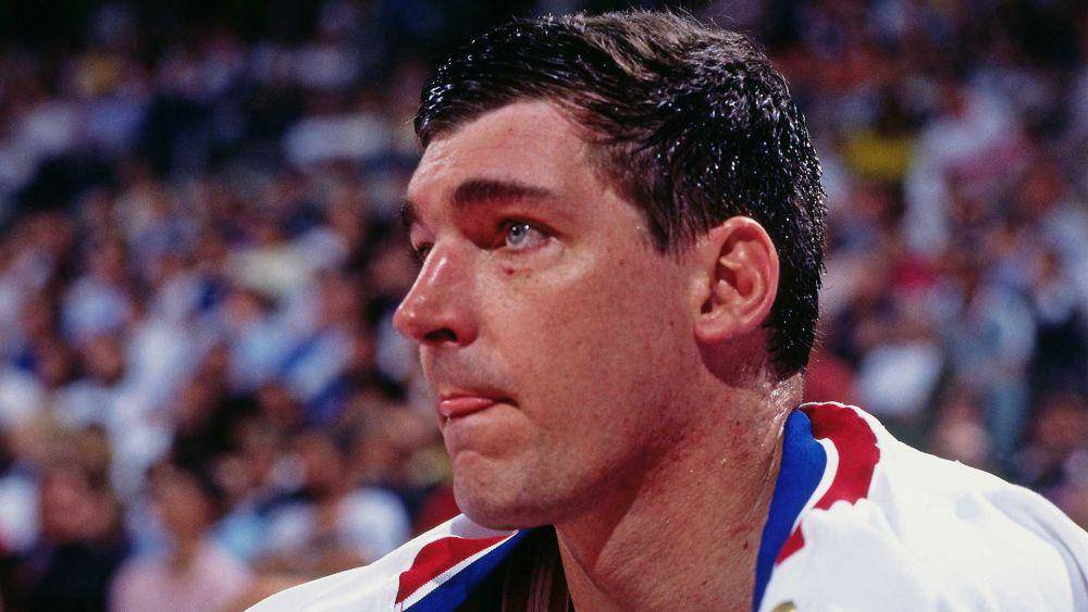 Bill Laimbeer menjadi center andalan Detroit Pistons di NBA pada 1980-an. (nba.com)