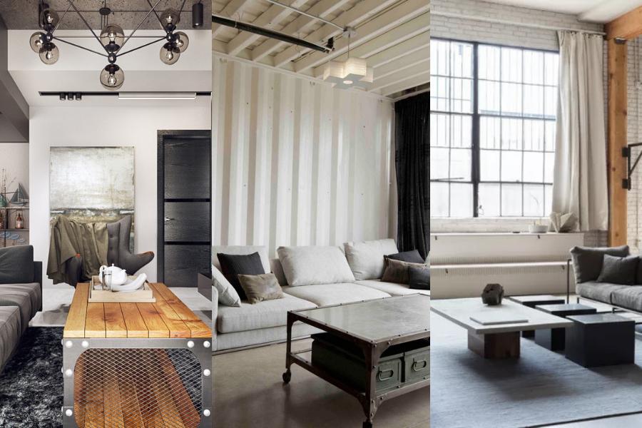 13 Inspirasi Dekorasi Ruang Tamu dengan Tema Industrial, Edgy!