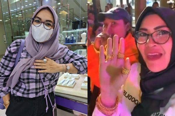 Jadi Sorotan, 10 Potret Ibunda Ayu Ting Ting Pakai Banyak Cincin