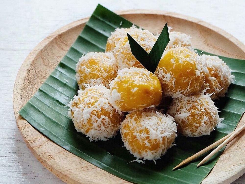 Resep Klepon Labu Kuning, Hasilnya Kenyal dan Lumer di Mulut