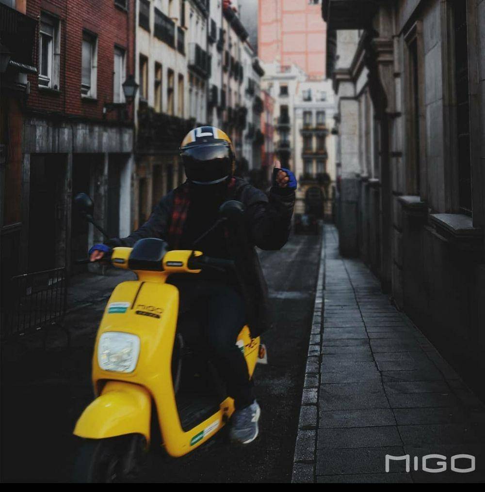 Ilustrasi Motor Migo /Instagram Migo