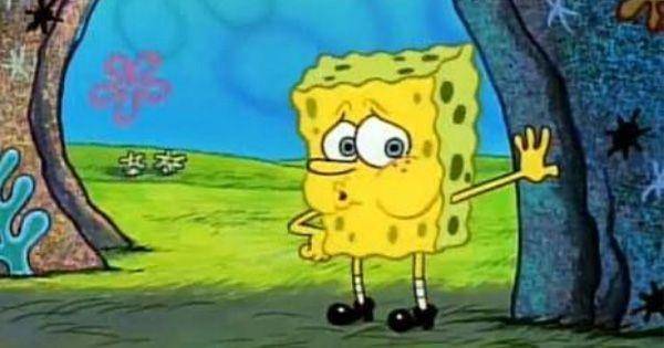 Spongebob kelelahan setelah dikejar Sandy dan Patrick ( Dok. Nickelodeon/SpongeBob SquarePants )