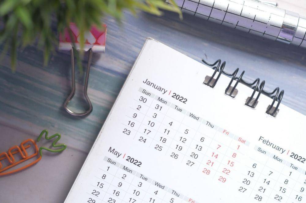 Ilustrasi kalender. (Pexels.com/Towfiqu Barbhuiya)