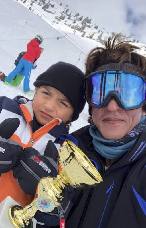 Shah Rukh Khan dan Abram Khan (instagram.com/iamsrk)