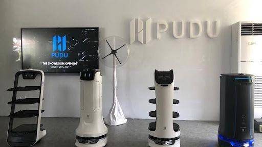 Deretan robot-robot pintar dari Pudu Robotics (Dok. Istimewa)
