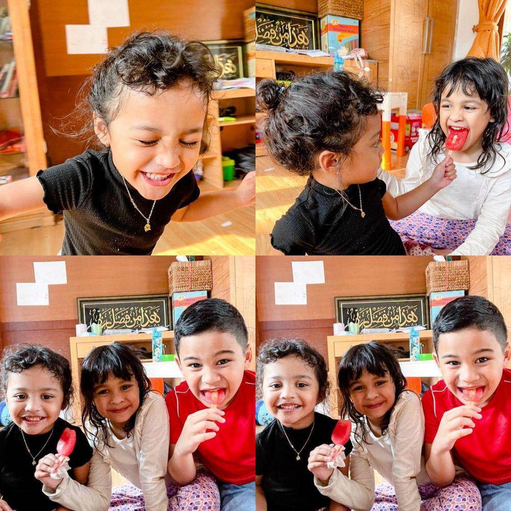 kolase potret Adam, Hawwa, dan Shafiyyah (instagram.com/shireensungkar)