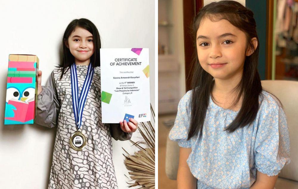 9 Potret Sienna, Anak Ben Kasyafani yang Baru Berusia 9 Tahun