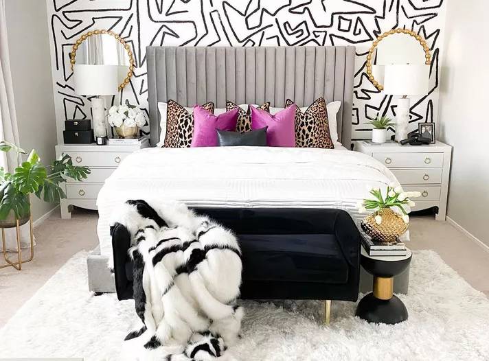 Kamar Bernuansa Art Deco (mydomaine.com)