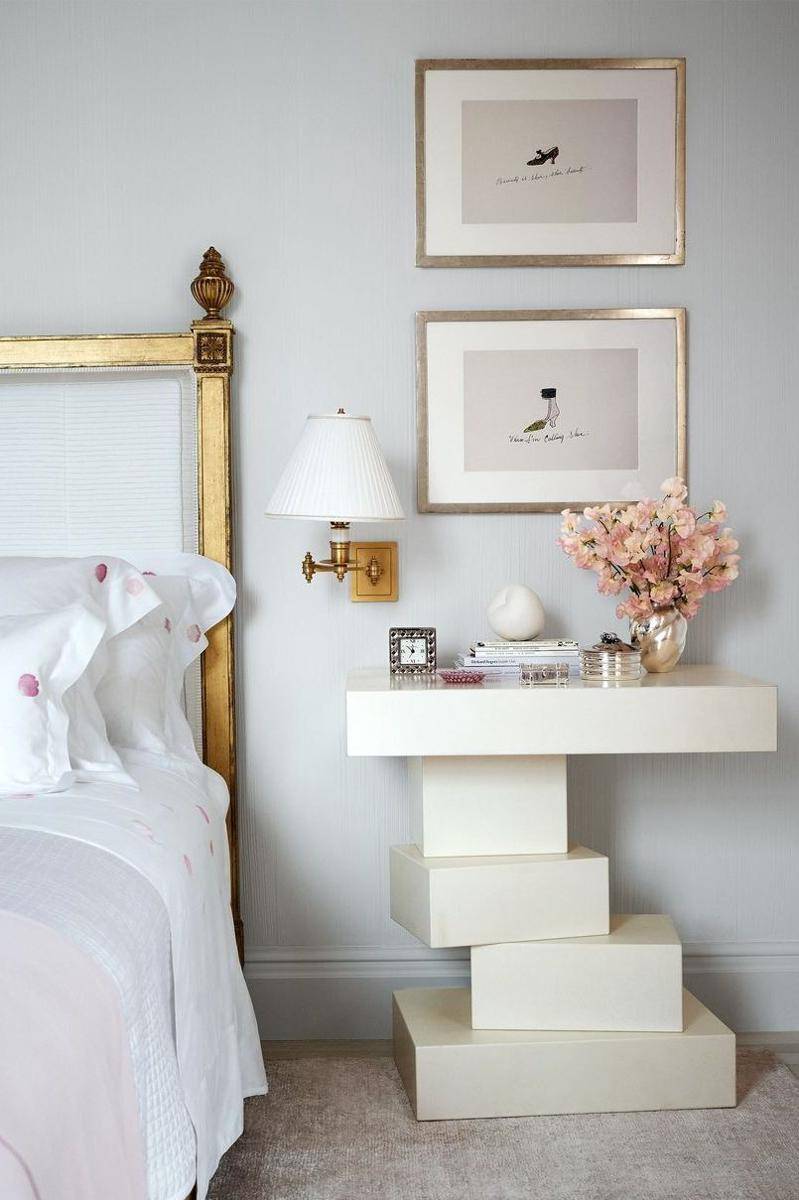 Kamar Bernuansa Art Deco (elledecor.com)