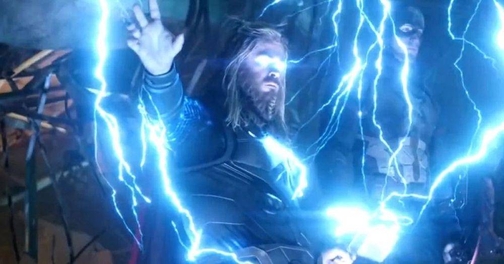 Thor mengerahkan kekuatannya di Endgame. (Dok. Marvel Studios/Avengers: Endgame)