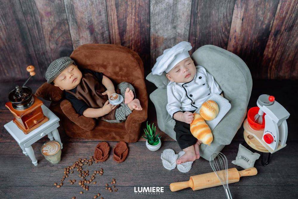pemotretan baby Leslar dan Adzam (Instagram.com/lumierebaby_photography)