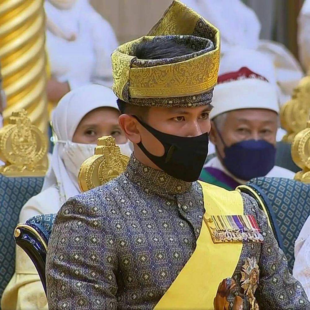 Pangeran Abdul Mateen di pernikahan sang kakak (instagram.com/bruneiroyalfamily)