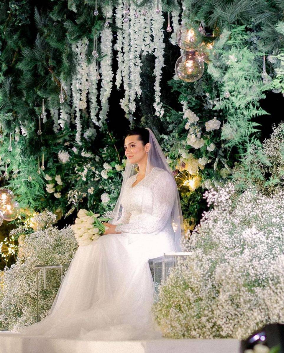 Pesta Pernikahan Wan Amirul Haiqal dan Athisha Khan. (instagram.com/noornabila)