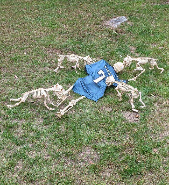 dekorasi halloween terepik (reddit.com/stevebass4)