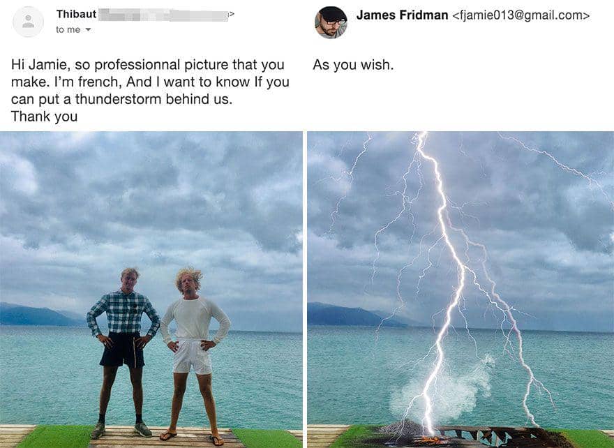 hasil minta dieditin kocak (twitter.com/fjamie013)