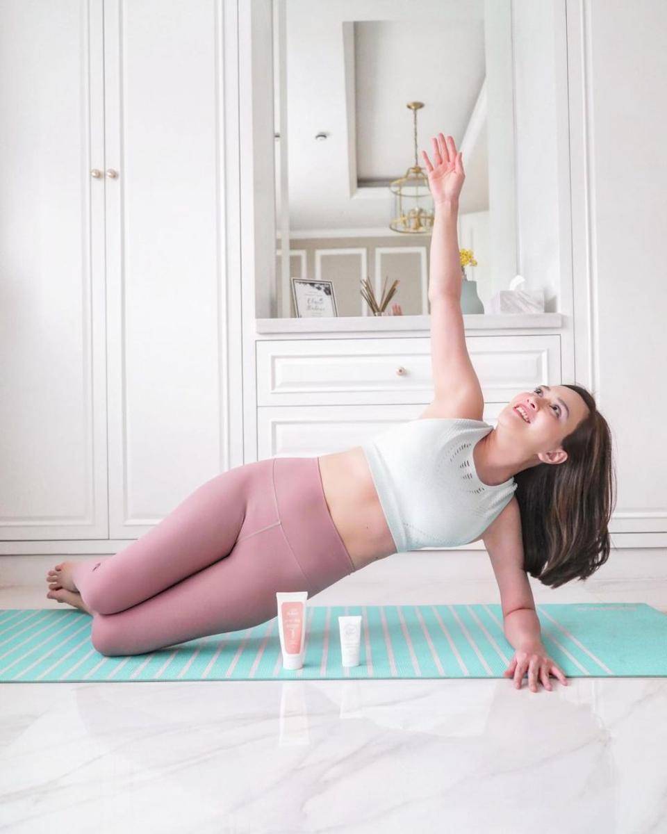 Potret Shandy Aulia dalam balutan outfit sporty. (instagram.com/shandyaulia)