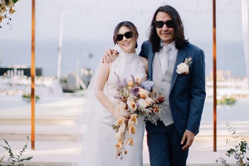 10 Potret Intim Pernikahan Ello dan Cindy Maria, Romantis Abis