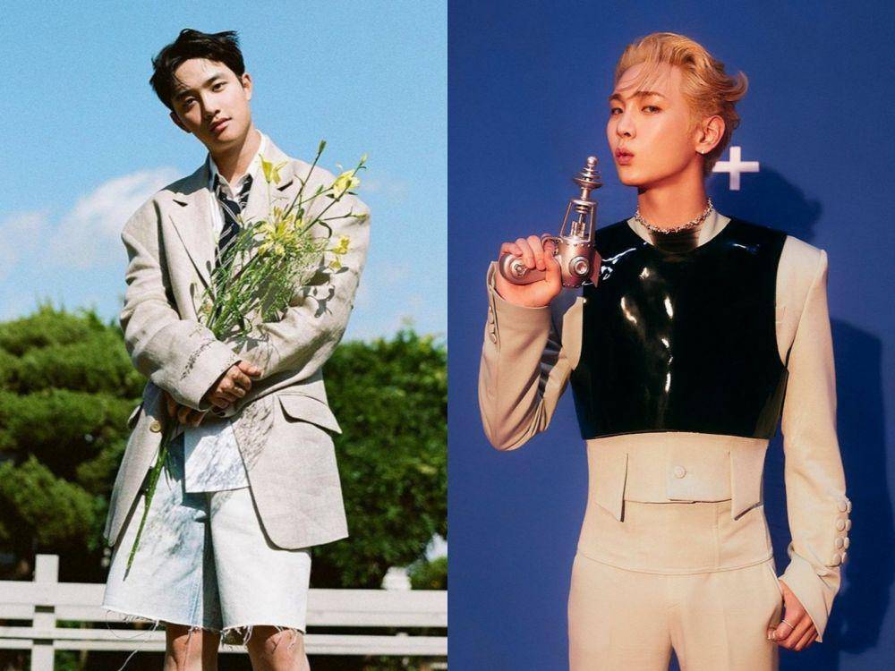 potret D.O EXO (instagram.com/weareone.exo) | potret Key SHINee (instagram.com/shinee)