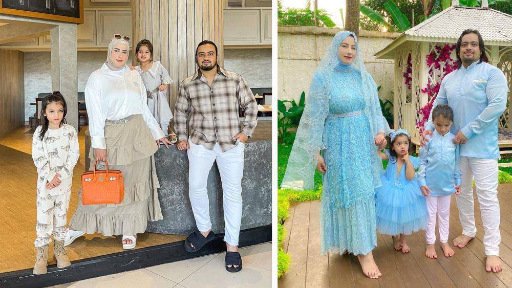kolase potret keluarga Tasyi Athasyia dan Syech Zaki (instagram.com/tasyiiathasyia)