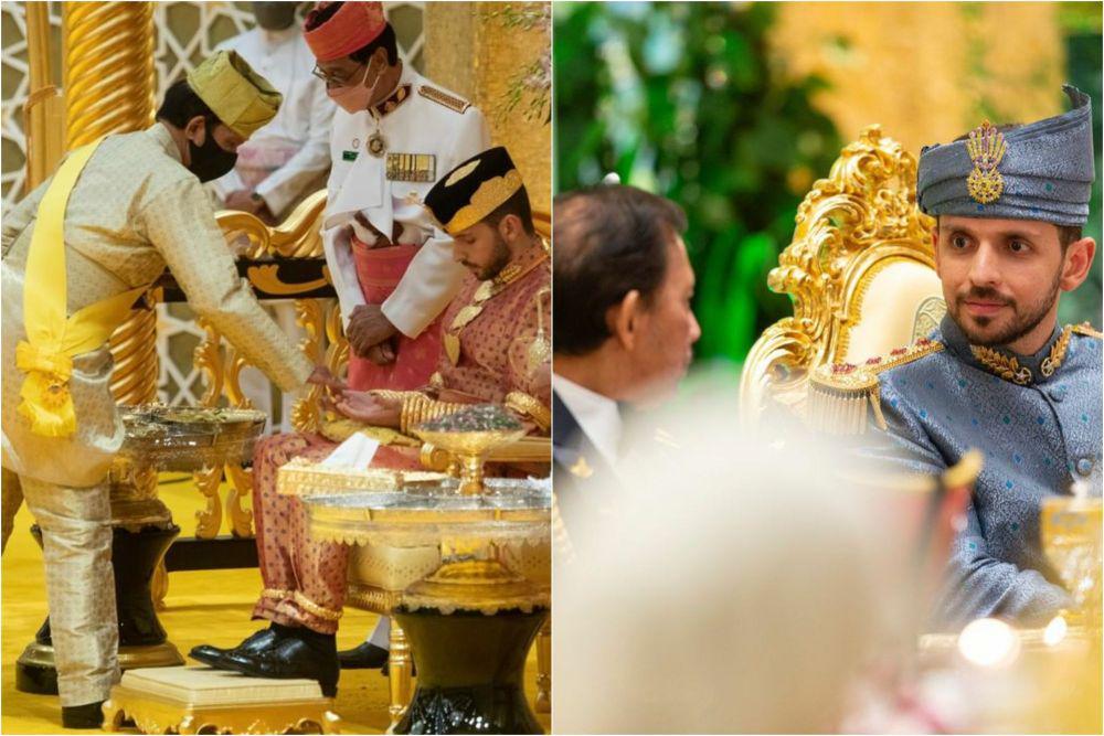 10 Potret Sultan Brunei Nikahkan Sang Putri, Beri Restu Mantu Bulenya