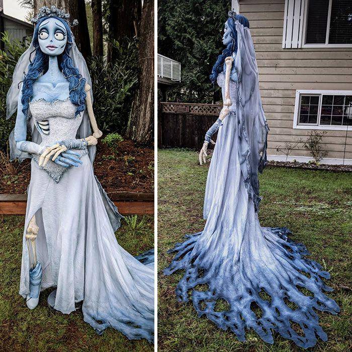 dekorasi halloween terepik (reddit.com/Skisossered)