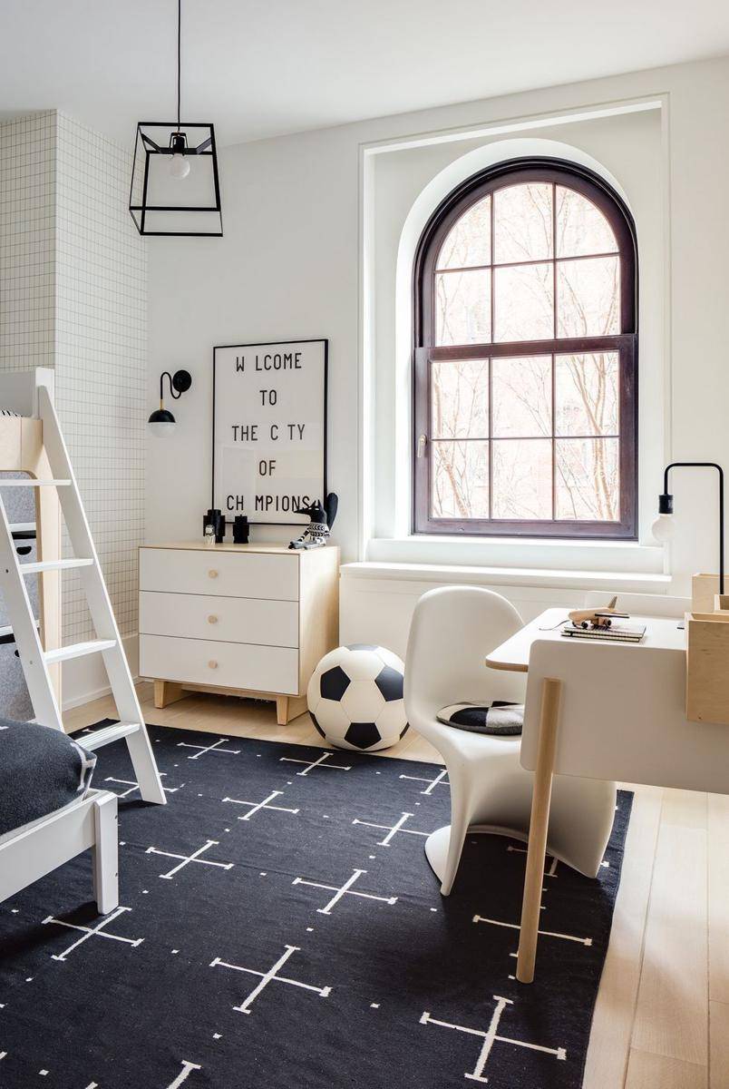 ilustrasi dekorasi kamar tidur untuk remaja laki-laki (elledecor.com)