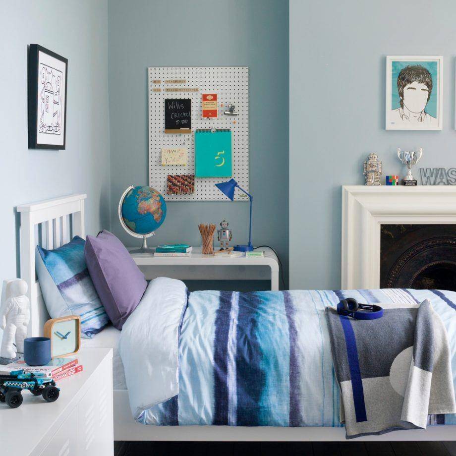 ilustrasi dekorasi kamar tidur untuk remaja laki-laki (Future PLC/ Simon Whitmore via idealhome.co.uk)