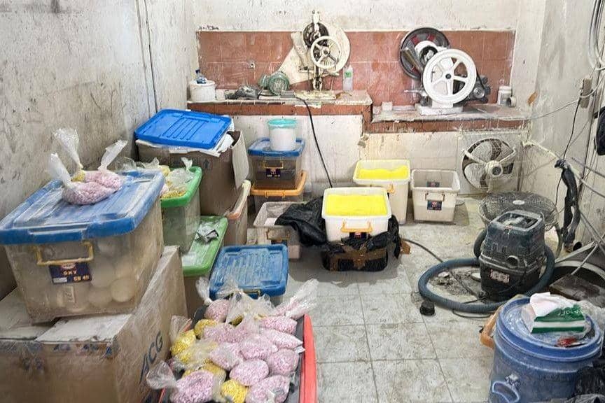 Pabrik Narkoba di Bogor (dok. Humas Polri)