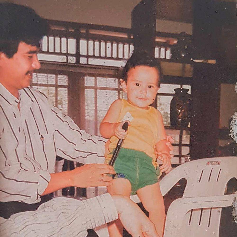 potret masa kecil Haykal Kamil (instagram.com/haykalkamil)