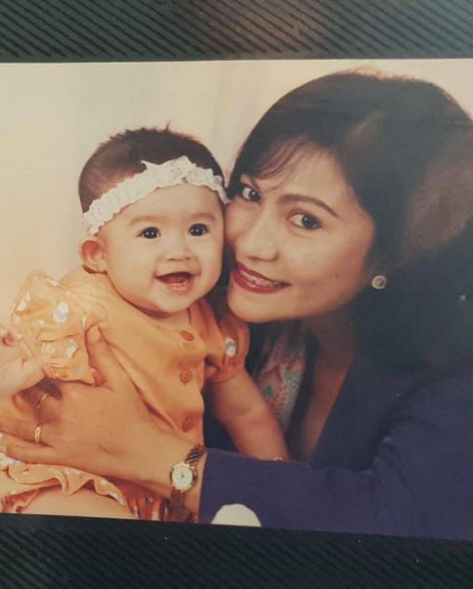 potret masa kecil Febby Rastanty (instagram.com/febbyrastanty)