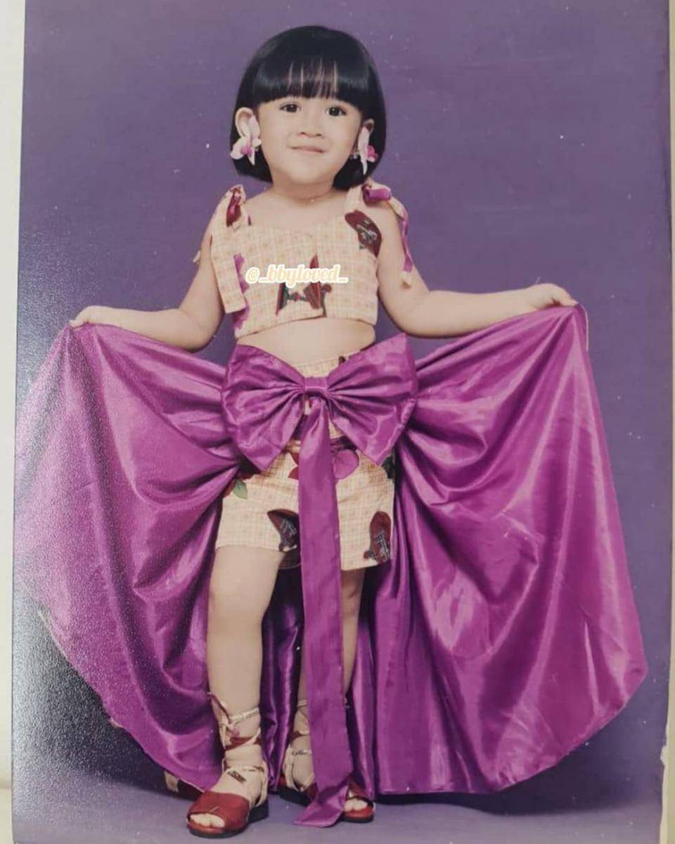 potret masa kecil Febby Rastanty (instagram.com/_bbyloved_)