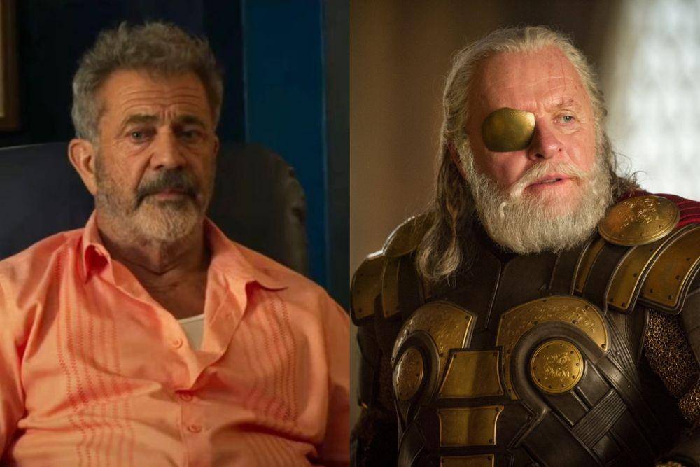 Mel Gibson dan Anthony Hopkins (imdb.com | dok. Marvel Studios/Thor: Ragnarok)