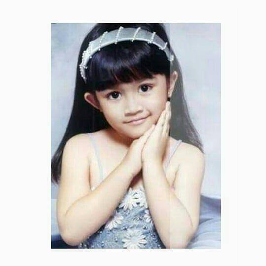 potret masa kecil Febby Rastanty (instagram.com/febies_.jateng)