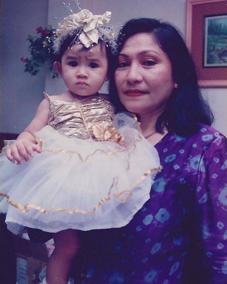 potret masa kecil Febby Rastanty (instagram.com/febbyrastanty)