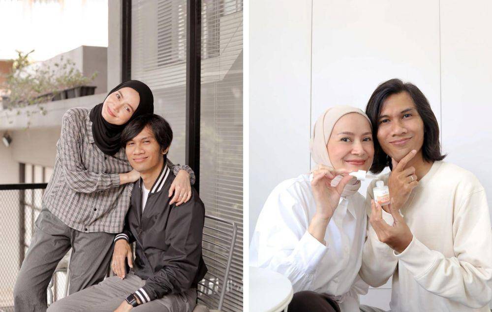 kolase potret Tria The Changcuters dan Dhatu Rembulan (instagram.com/dhaturembulan)