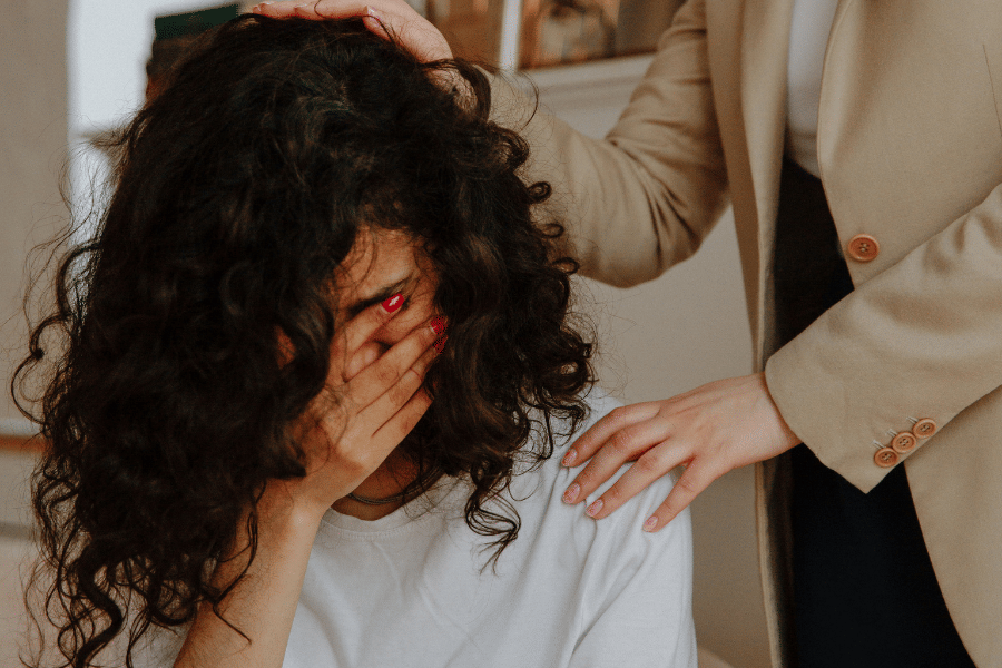 ilustrasi galau (pexels.com/@polina-zimmerman)