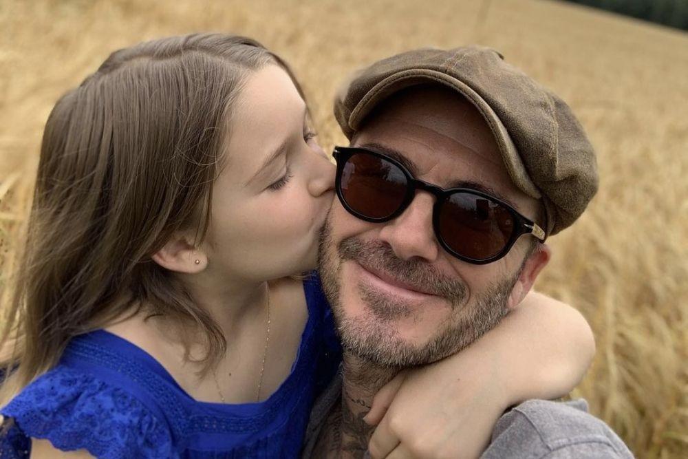 Bontot Kesayangan, 10 Potret Manis David Beckham dan Putrinya