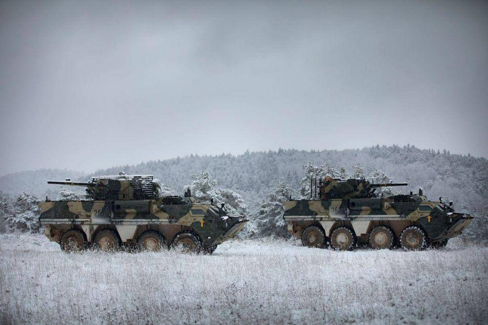 ilustrasi kendaraan militer (Twitter.com/Defence of Ukraine)