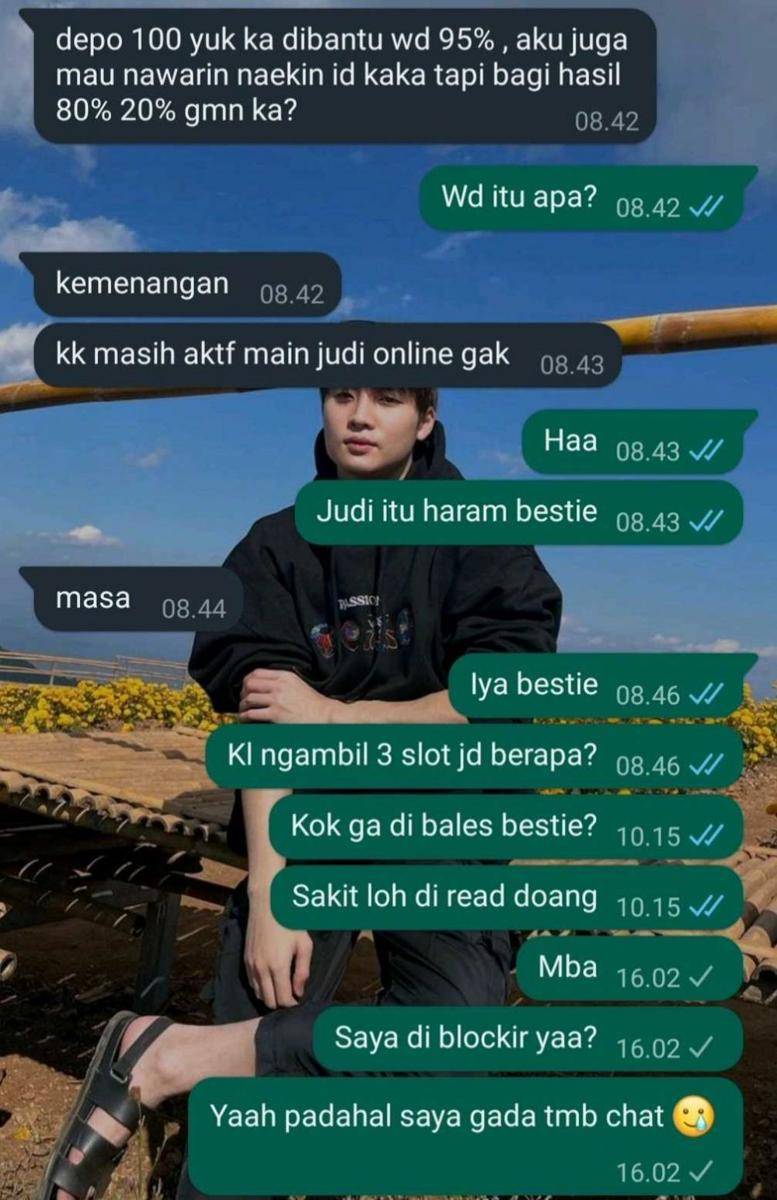 Chat modus berujung lawak (twitter.com/YourMine56)