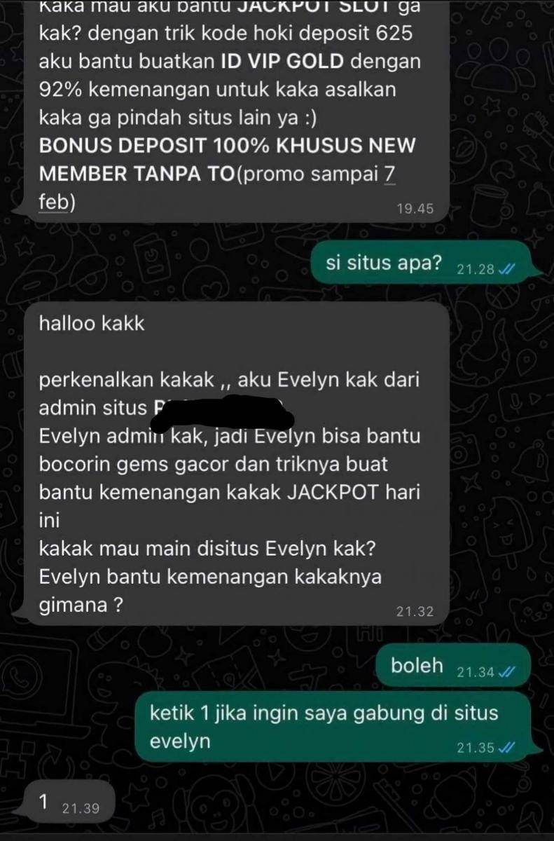Chat modus berujung lawak (twitter.com/notperfwect)