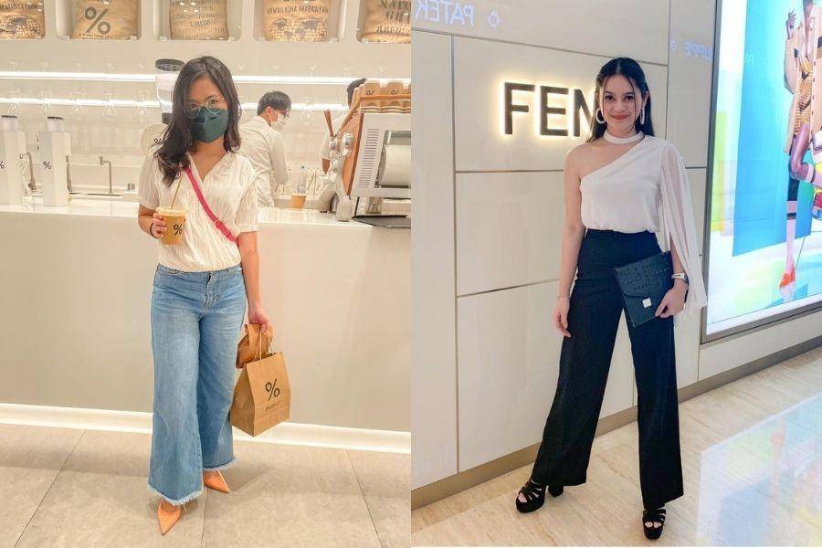 Adu gaya Salshadilla Juwita vs Nadya Indry. (instagram.com/salshaindradjaja / instagram.com/nadyaindry)