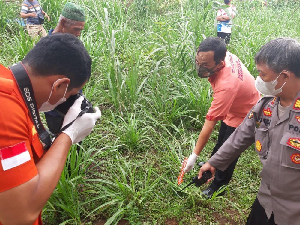Polisi melakukan olah TKP di lokasi kejadian. IDN Times/ istimewa