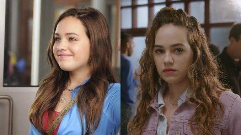 Mary Mouser dalam Frenemies (dok. Disney/Frenemies) | Mary Mouser dalam Cobra Kai (dok. Netflix/Cobra Kai)