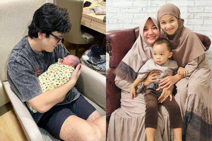 kolase foto mantan artis cilik era 2000-an yang sudah jadi ortu (instagram.com/derbyromero | instagram.com/suliszehra)