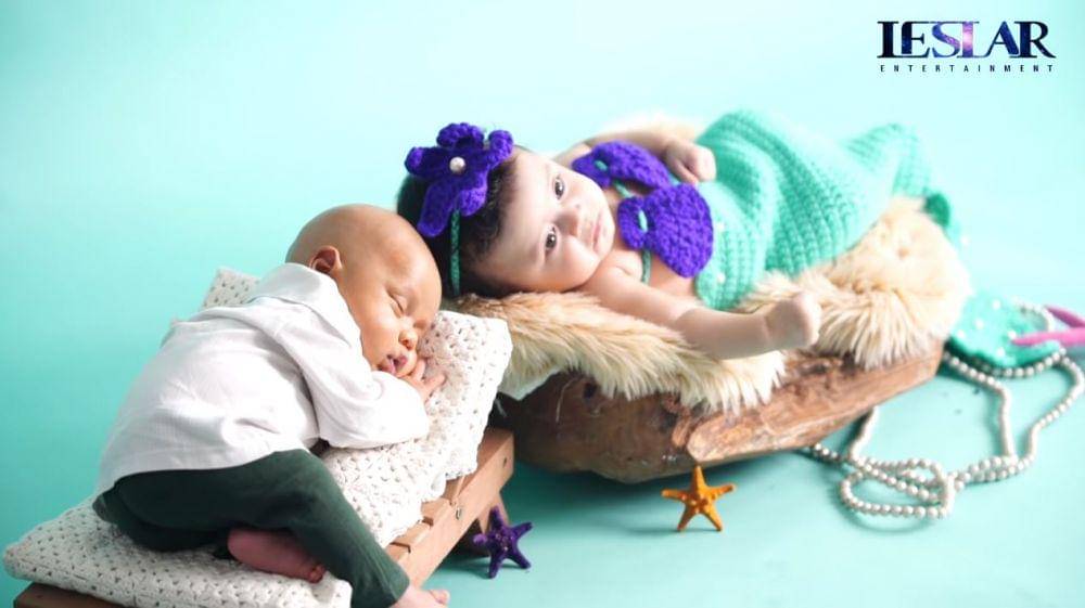 pemotretan baby Leslar dan Guzelim (YouTube.com/Leslar Entertainment)